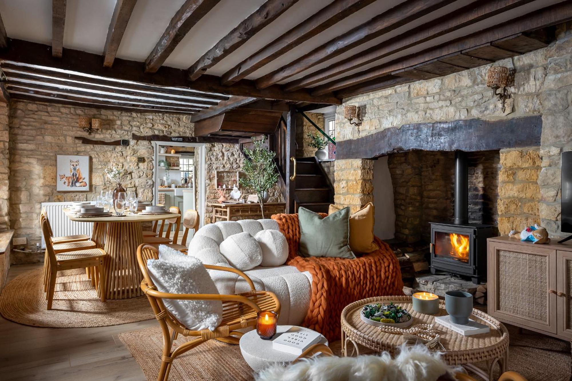 Bourton Scandi Chic Authentic Cottage Luaran gambar